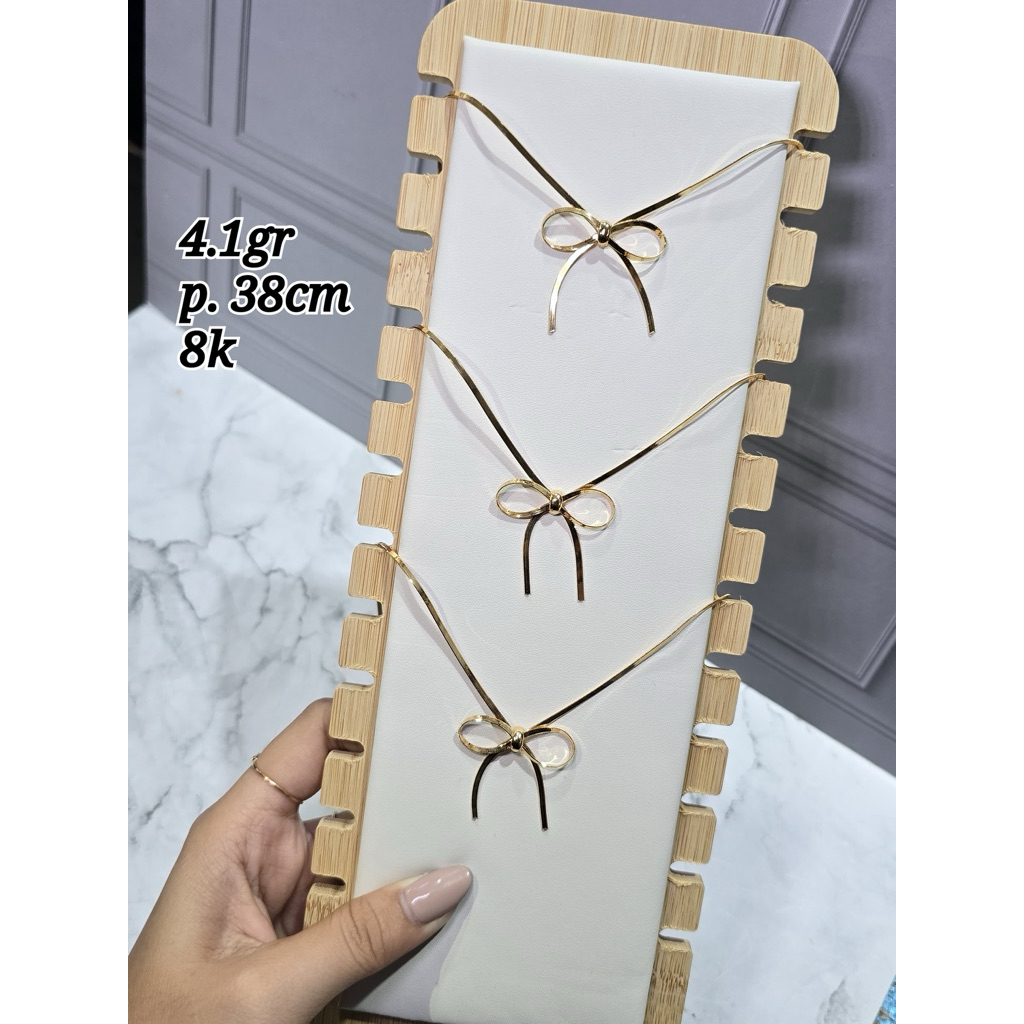 Kalung pita madona gepeng halus