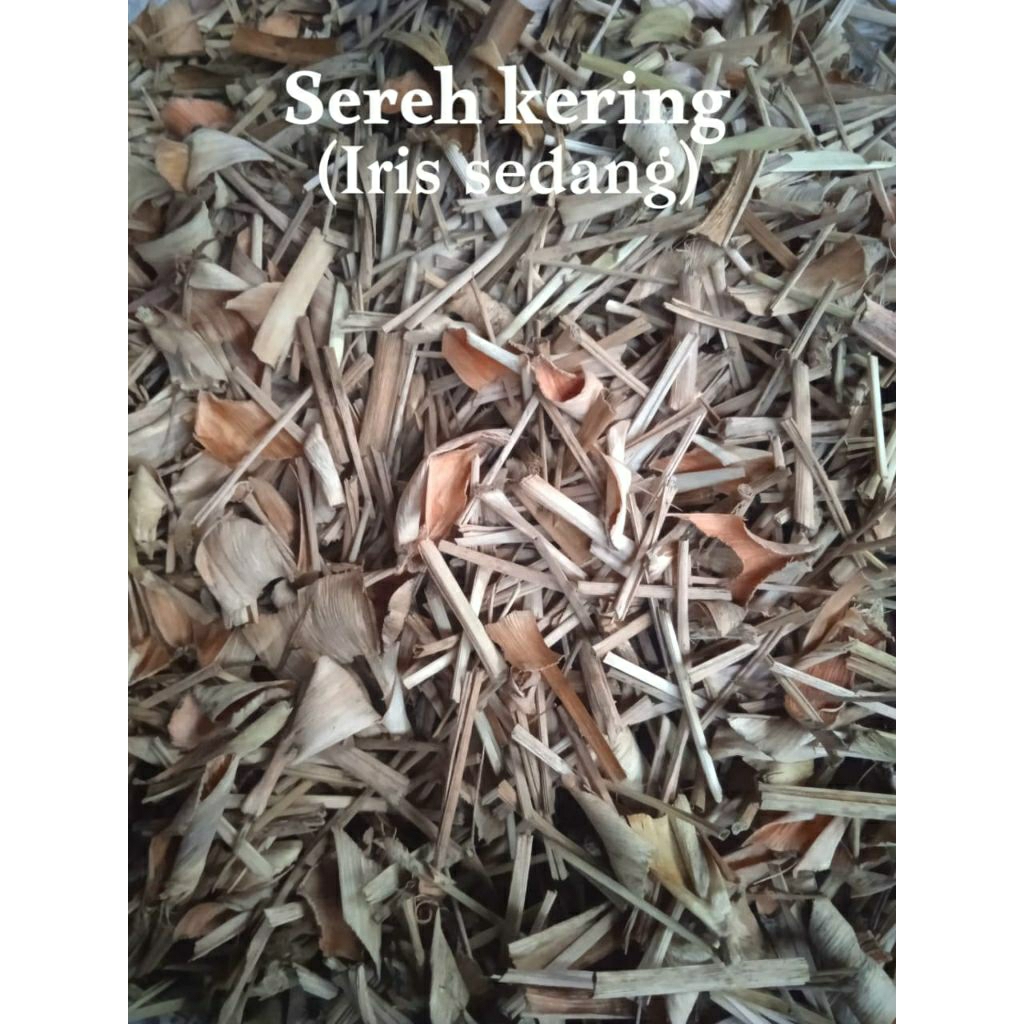 

serai kering 100gram serai rajang, lemongrass