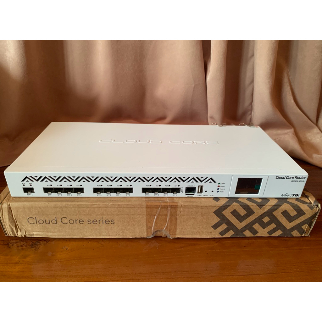 mikrotik ccr1016-12s-1s+rm mikrotik bekas mikrotik seken mikrotik second mikrotik routerboard bekas 