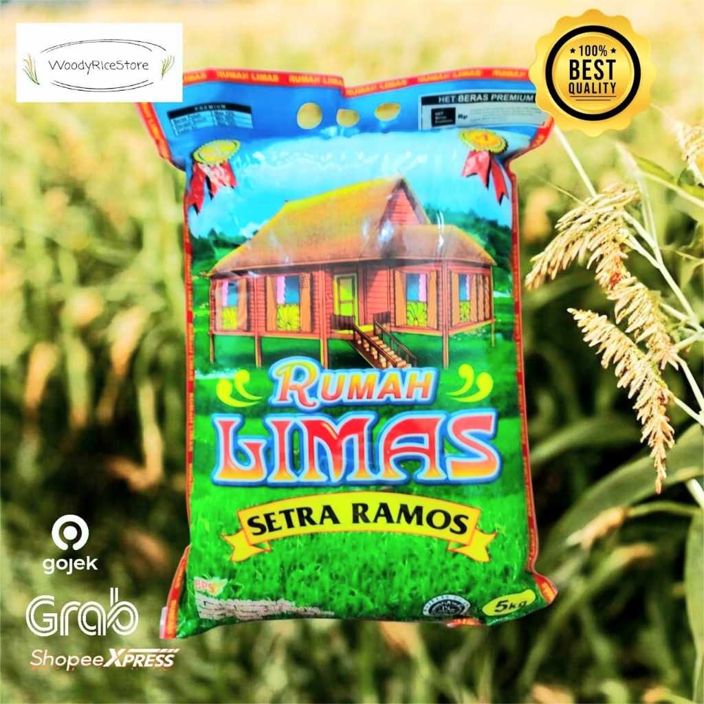 

Beras Rumah Limas 5KG Setra Ramos