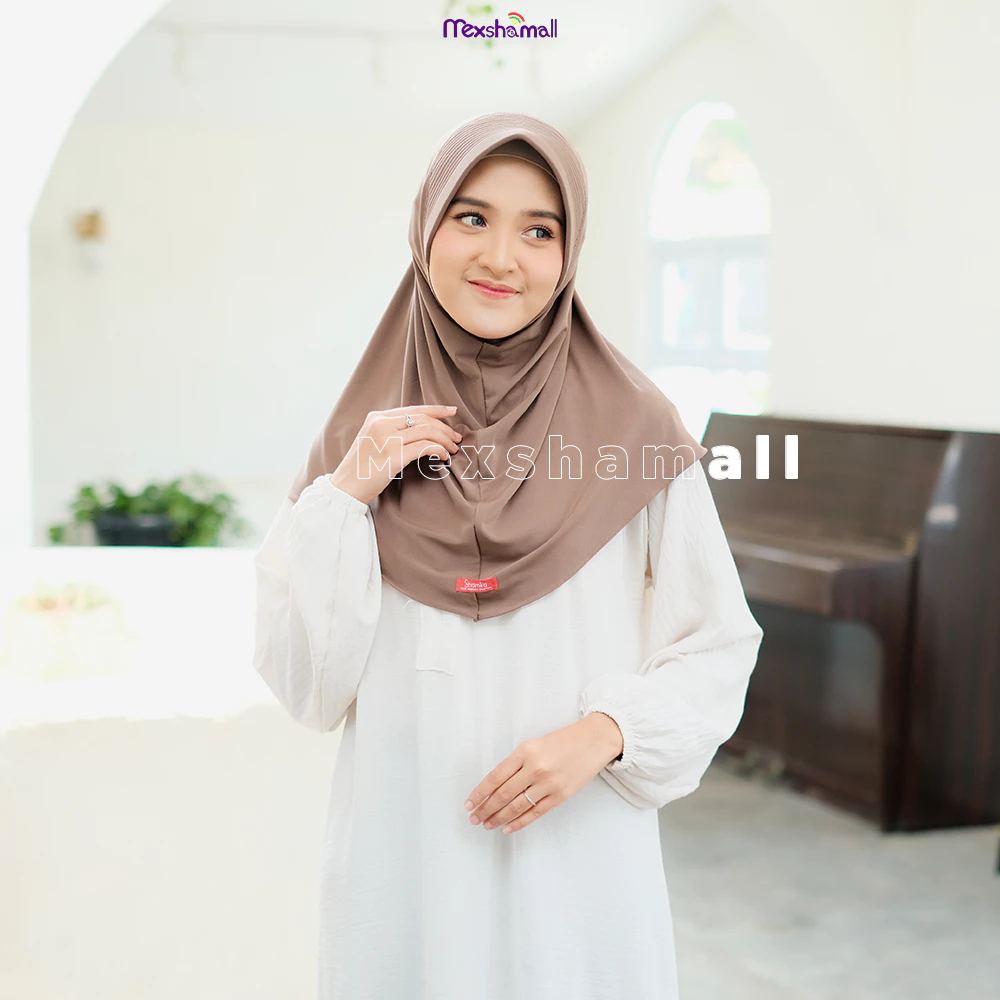 Hijab Instan Sport Pet Tebal I Jilbab Instan Fuji Pet Tebal Jersey Premium By Shamira /Hijab Shamira