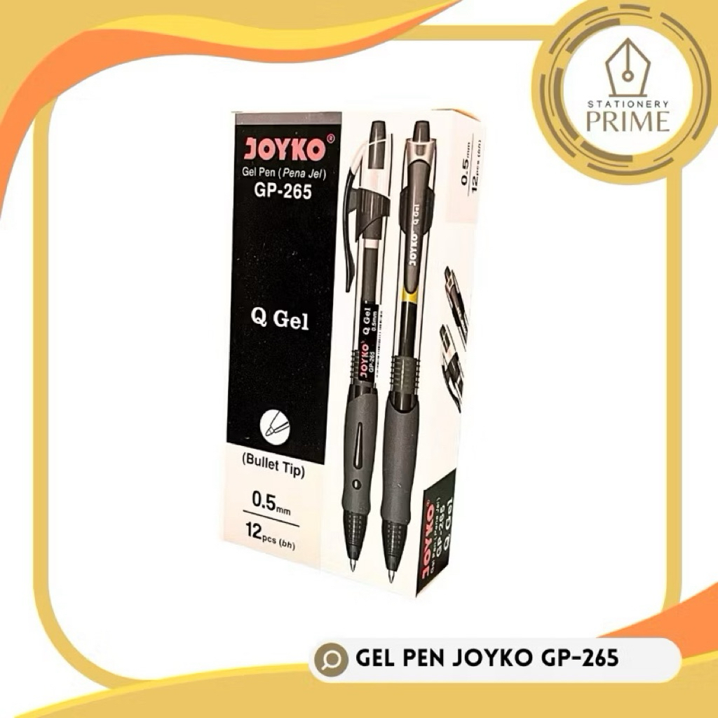 

Gel Pen Pulpen Pena Joyko GP-265 Q Gel 0.5 mm