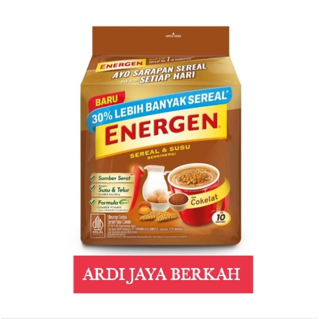 

Energen Renceng 10 Sachet rasa Cokelat 35g