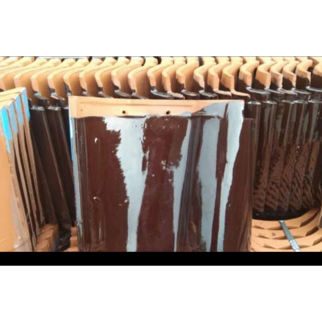 Genteng keramik KIA coco brown