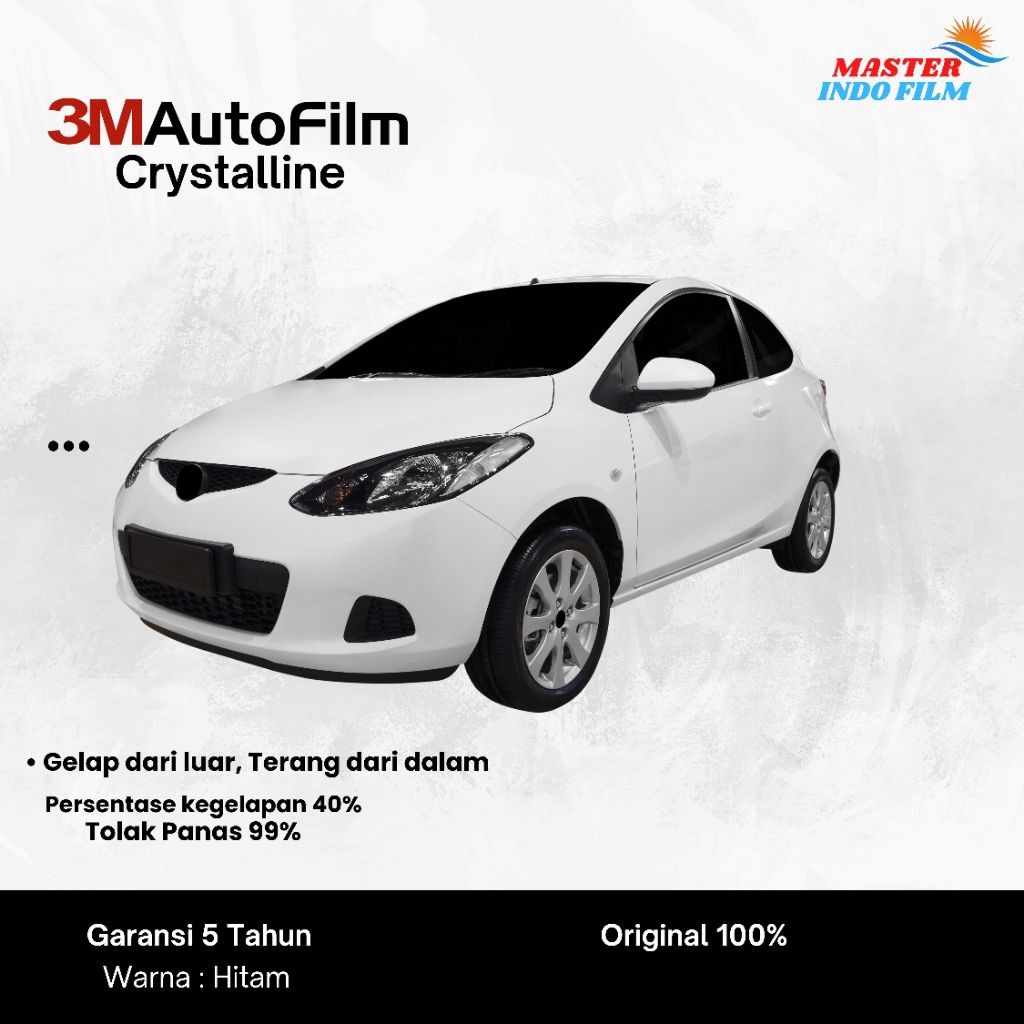 Kaca film 3m Crystalline