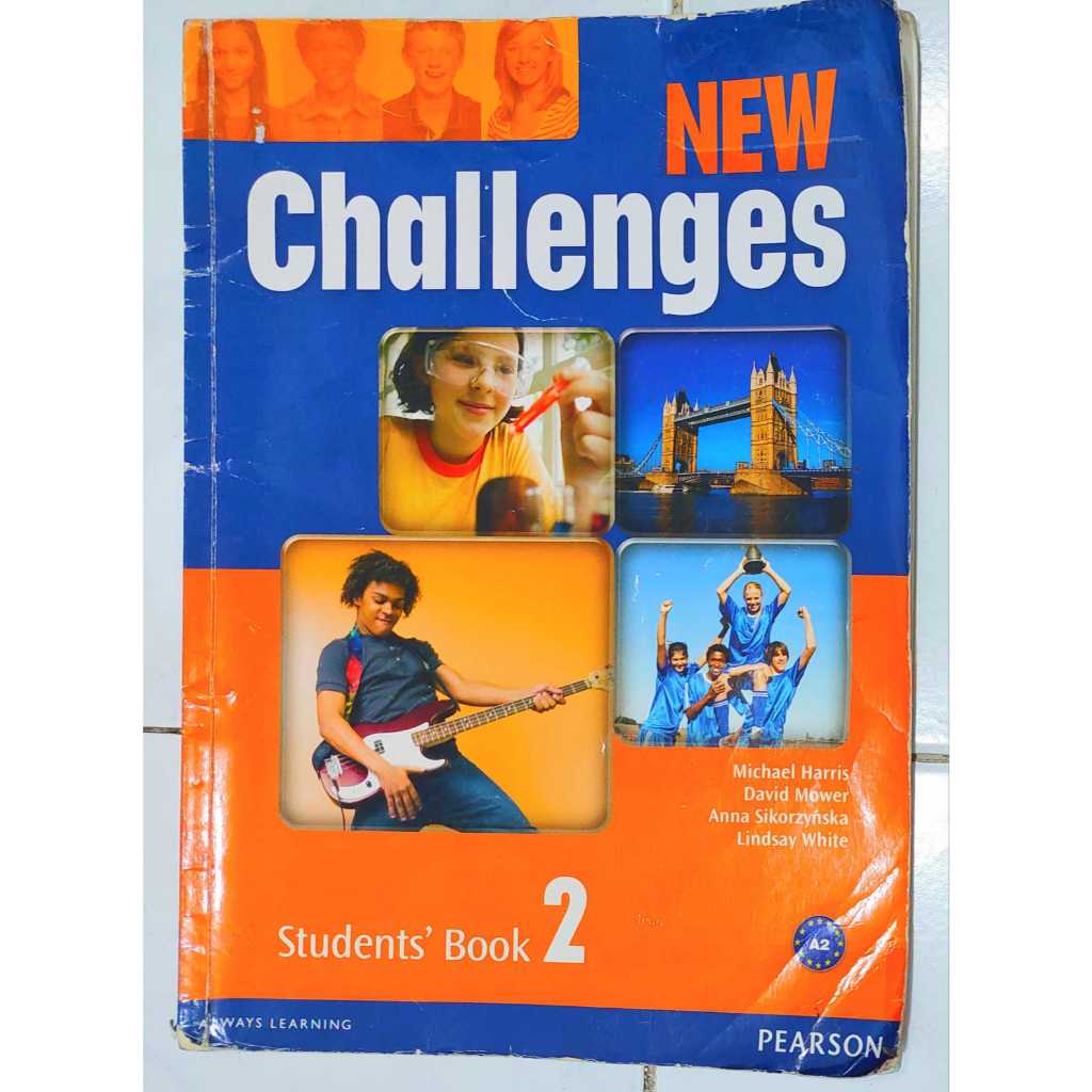 Original bekas new challenges student's book 2 3 Pearson