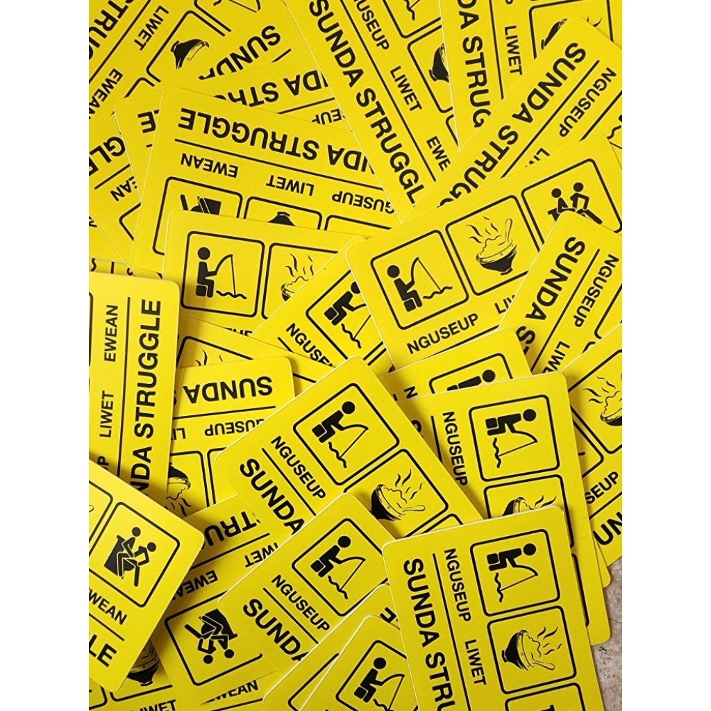 

STICKER SUNDA STRUGGLE "PAMAJIKAN PAGAWE PABRIK