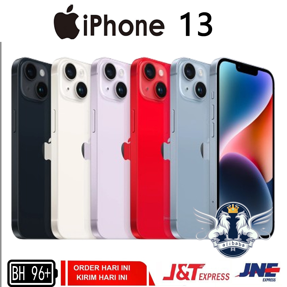 HP13 128GB/256GB IPHONE13 LIKE NEW Second BEKAS ORIGINAL 100% MULUS NORMAL FULLSET