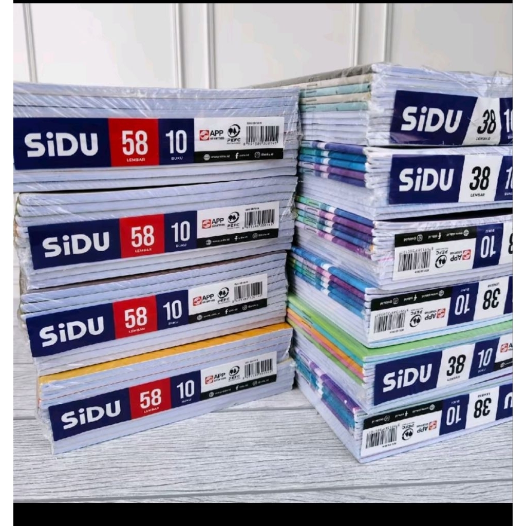 

Buku Tulis Sinar Dunia / SIDU 58 38 Lembar Grosir Murah