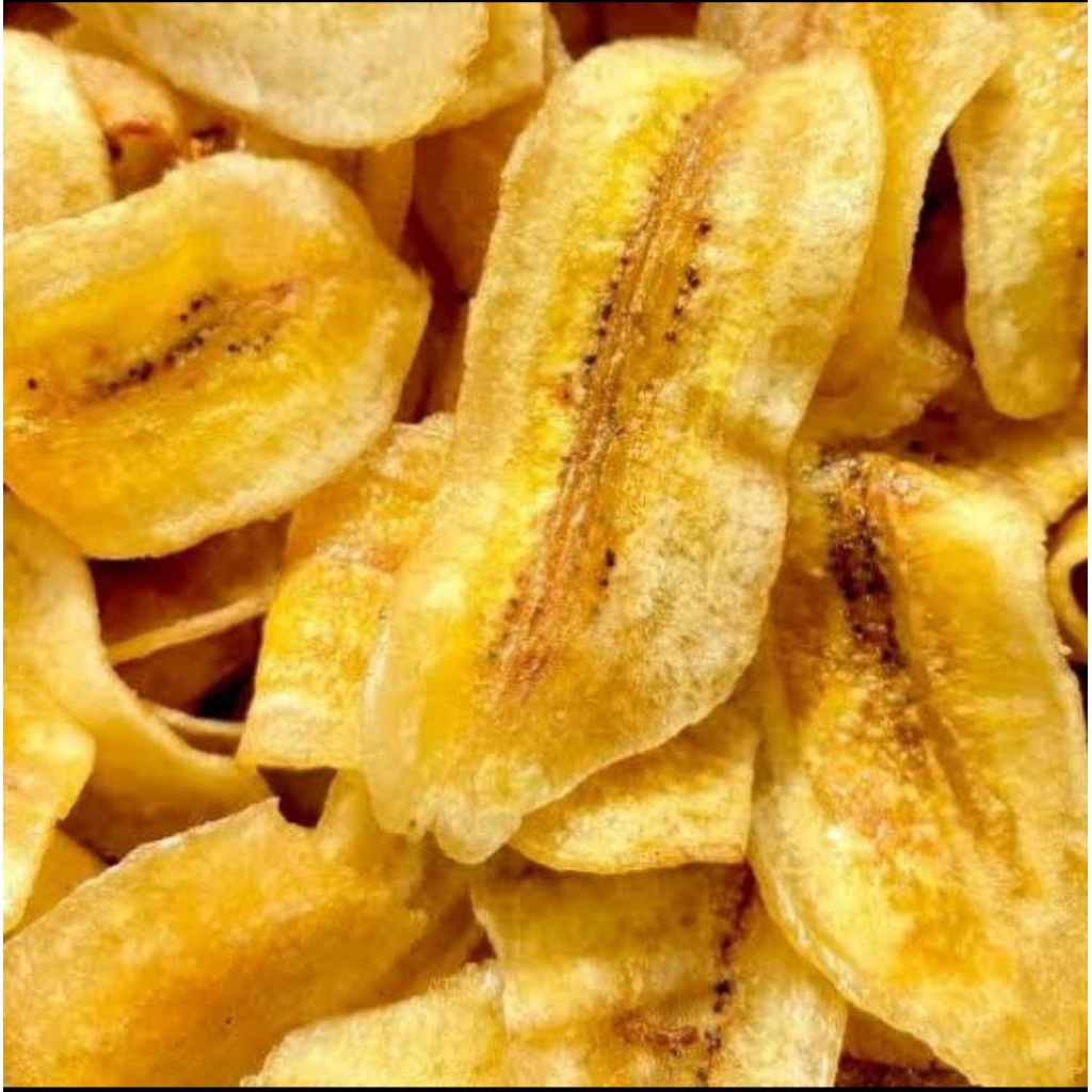 

Keripik Pisang Kepok asin gurih