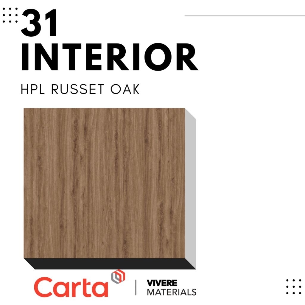 HPL CARTA RUSET OAK 5428T