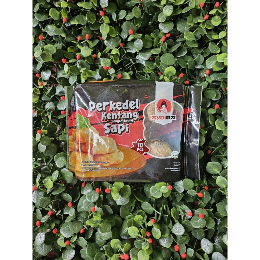 

AYOMA PERKEDEL KENTANG DENGAN DAGING SAPI ISI 10 PCS