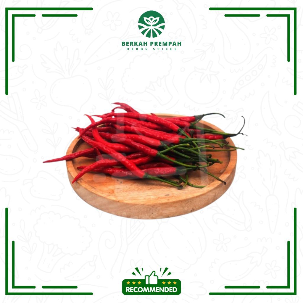 

Cabe merah keriting segar - 250gr Berkah prempah