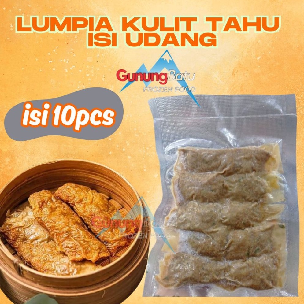 

New Deal Lumpia Kulit Tahu isi Udang isi 1PCS