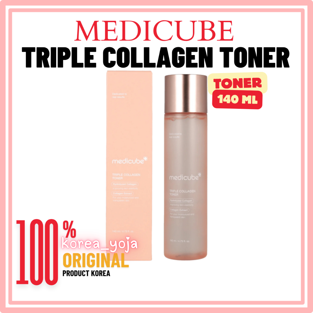Medicube Toner 140ml [ EXP 2028 ] Medicube TRIPLE COLLAGEN TONER