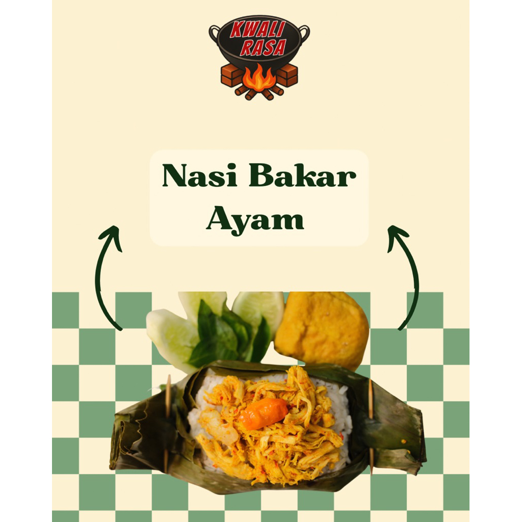 

Kwali Rasa Nasi Bakar Ayam Kuning Pedas Gurih Favorite