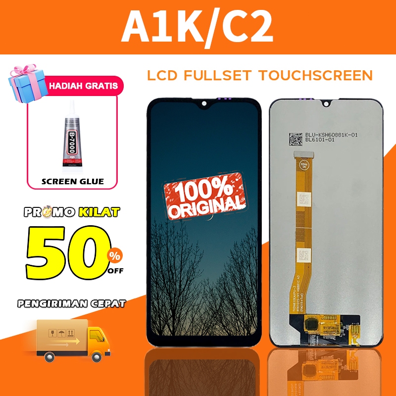 LCD FOR REALME C2/FOR OPPO A1K Fullset Touchscreen HP Touch Screen Bagian Digitizer Layar Sentuh Ver