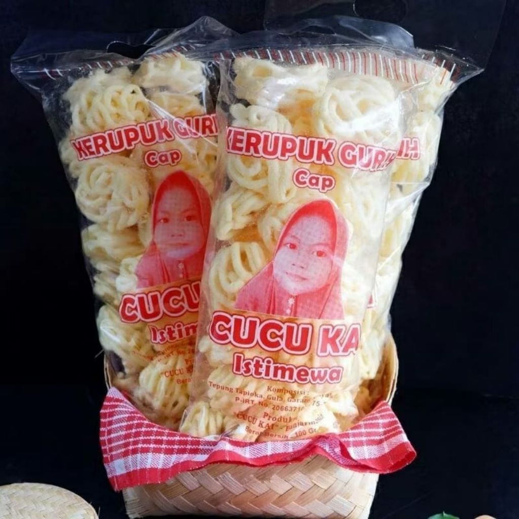 

KERUPUK CUCU KAI / KERUPUK GURIH KHAS BANJARMASIN