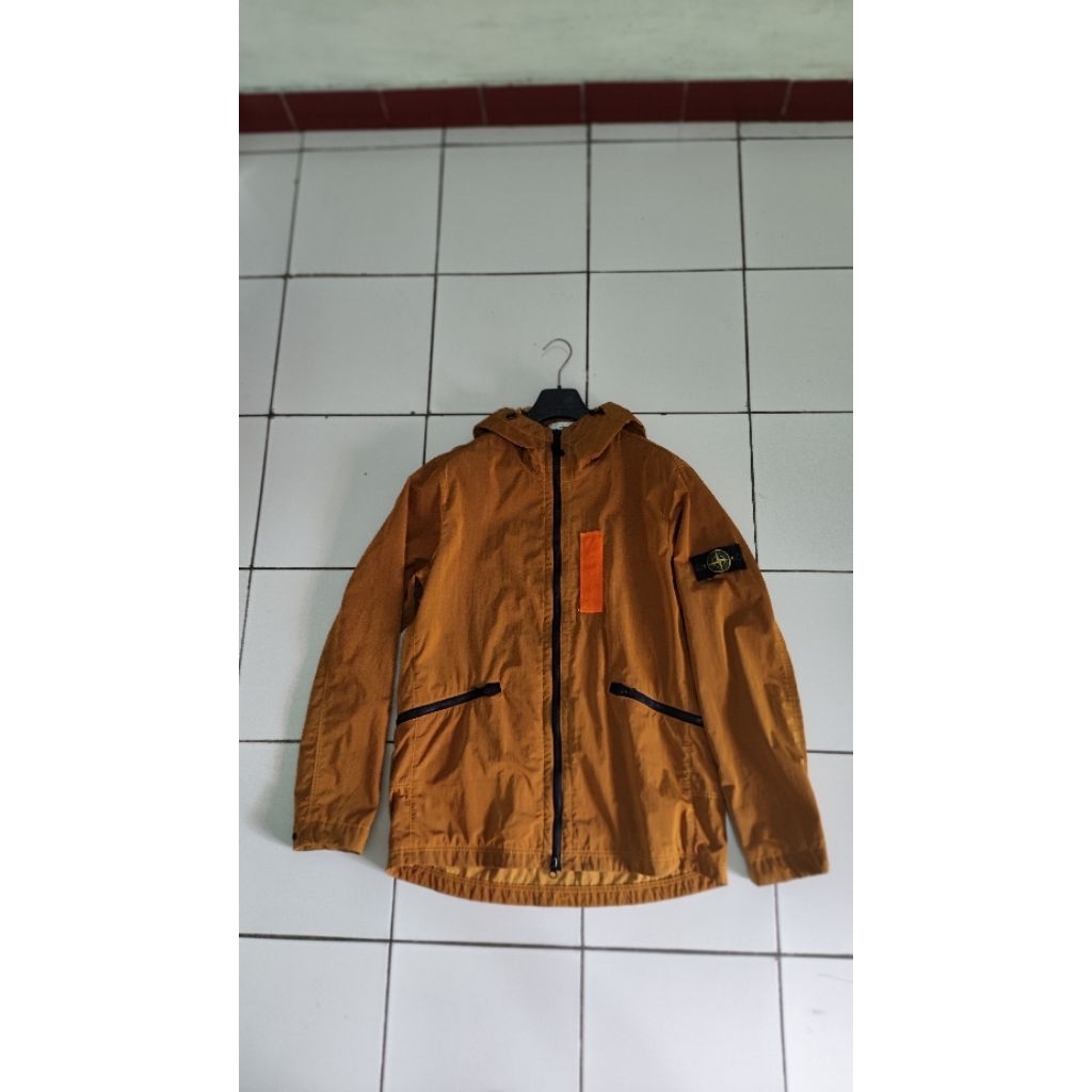 Stone island nylon metal flock