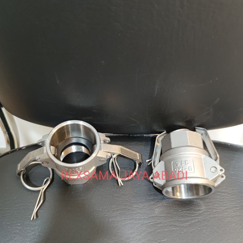 D 50 / D 1/2" CAMLOCK STAINLESS STEEL 316