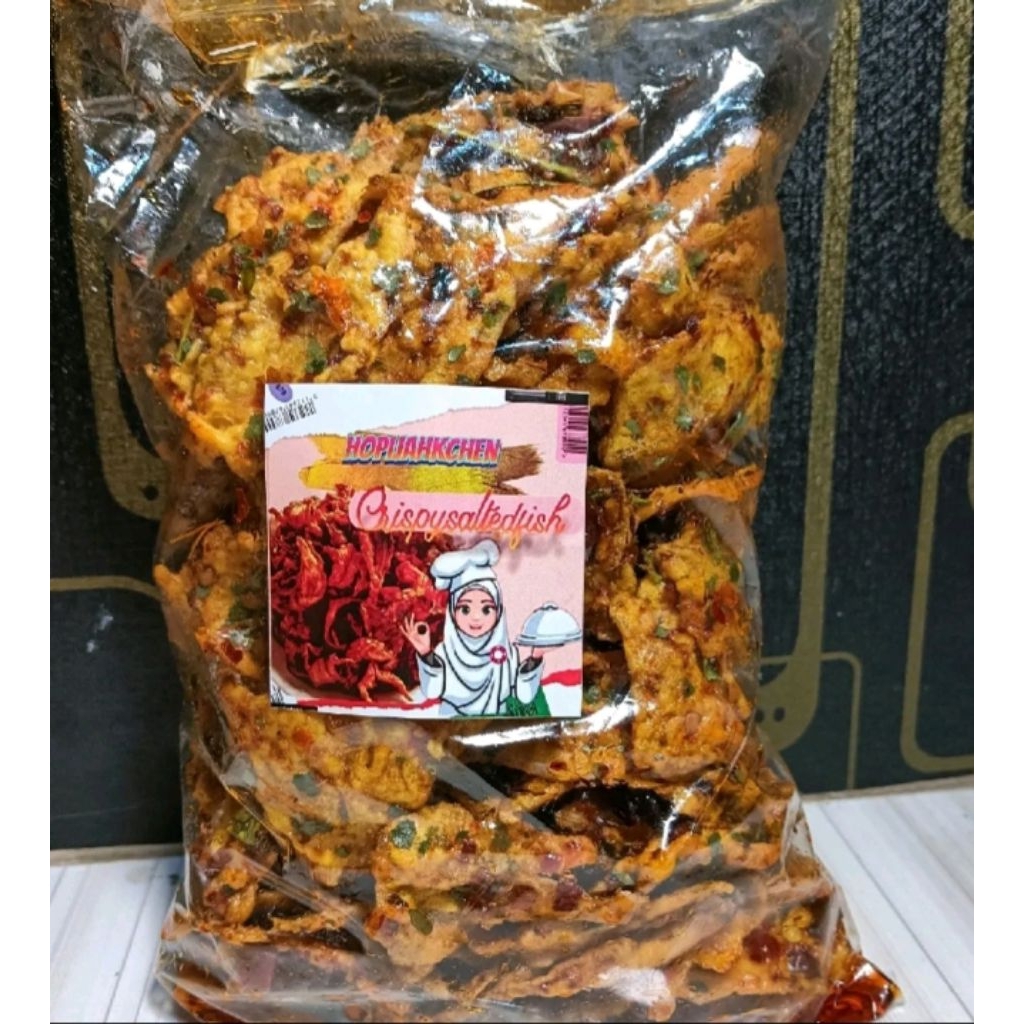 

Ikan Asin pedas Krispy kemasan 300g