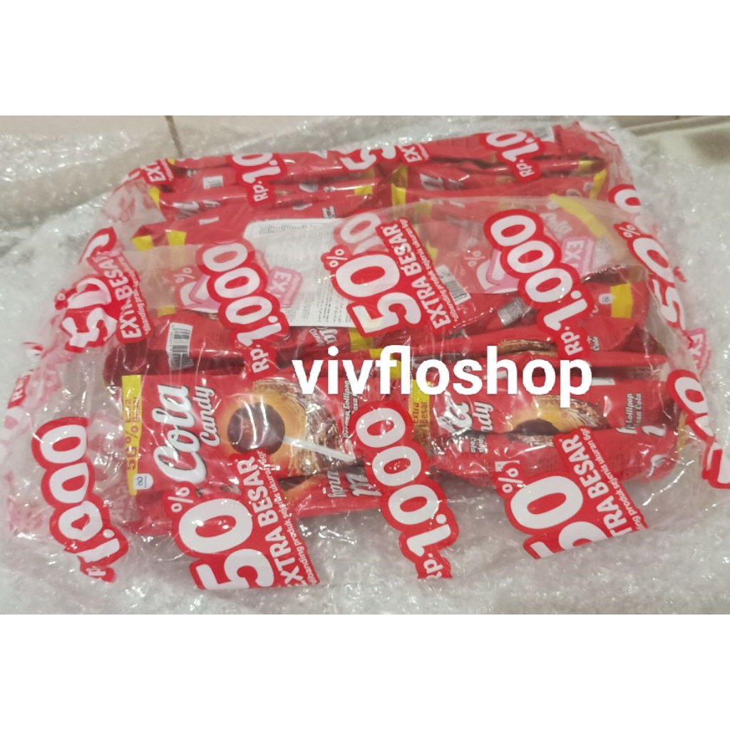 

Permen Loli / Lollipop Cola Candy / Split (isi 30)