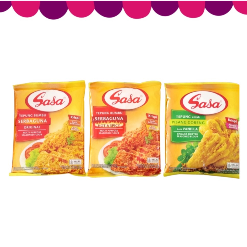 

Sasa Tepung Bumbu 210 gr All Variant