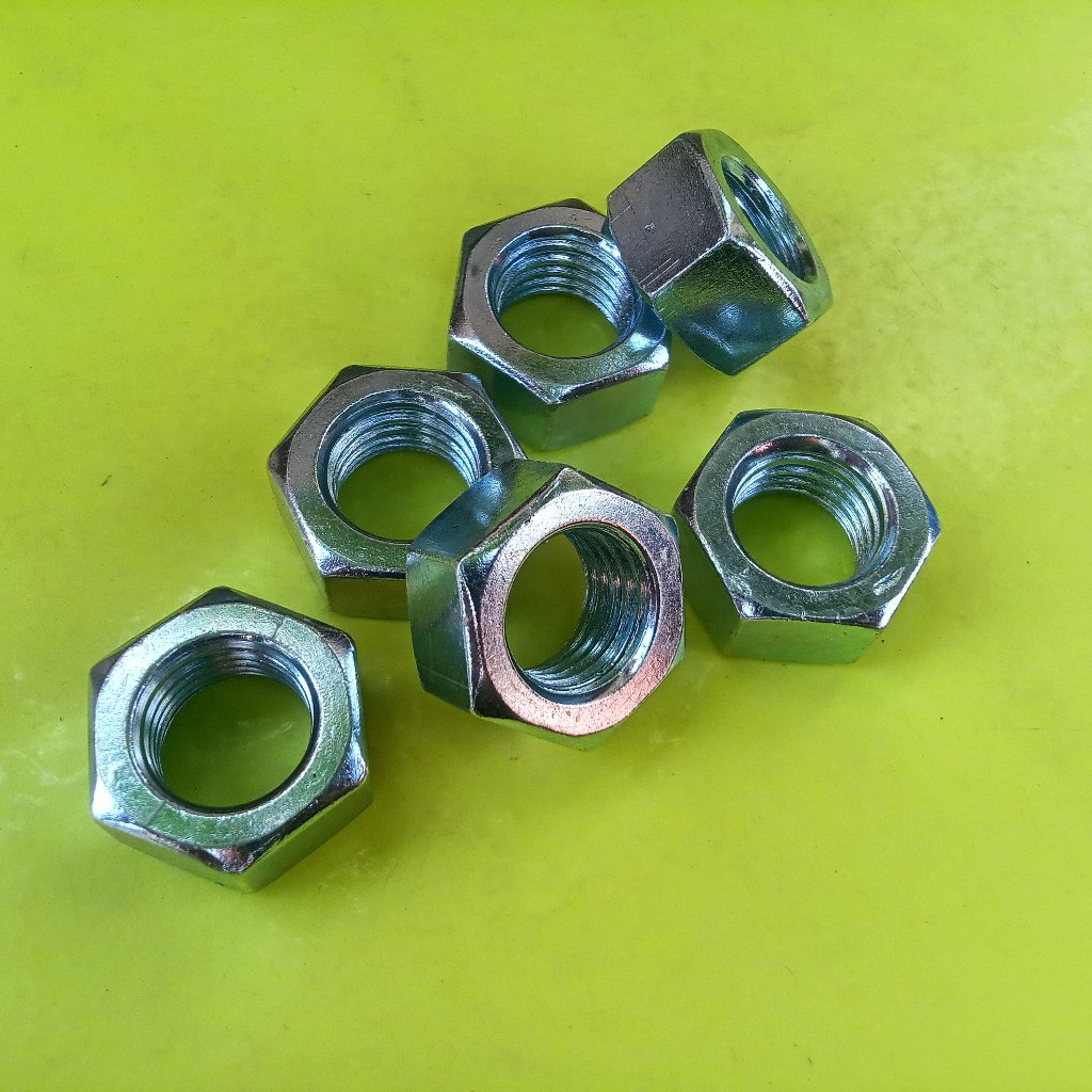 MUR PUTIH M22 / MUR BAUT CROME KUNCI 32 / MUR M22 GALVANIS / MUR GALVANIZ M22 / NUT M22 BAUT 32