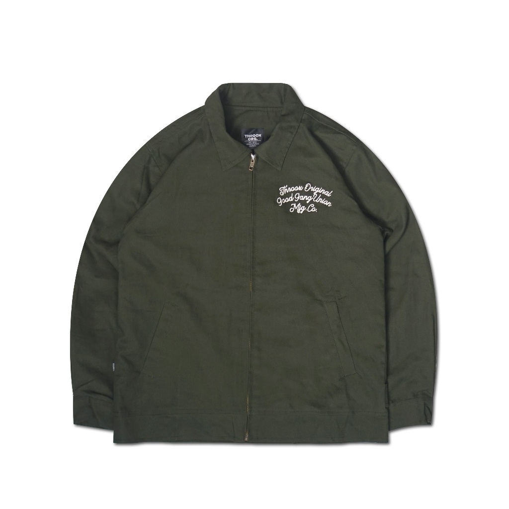 Throoxoriginal Deck Jacket Orion Olive  || Deck Throox