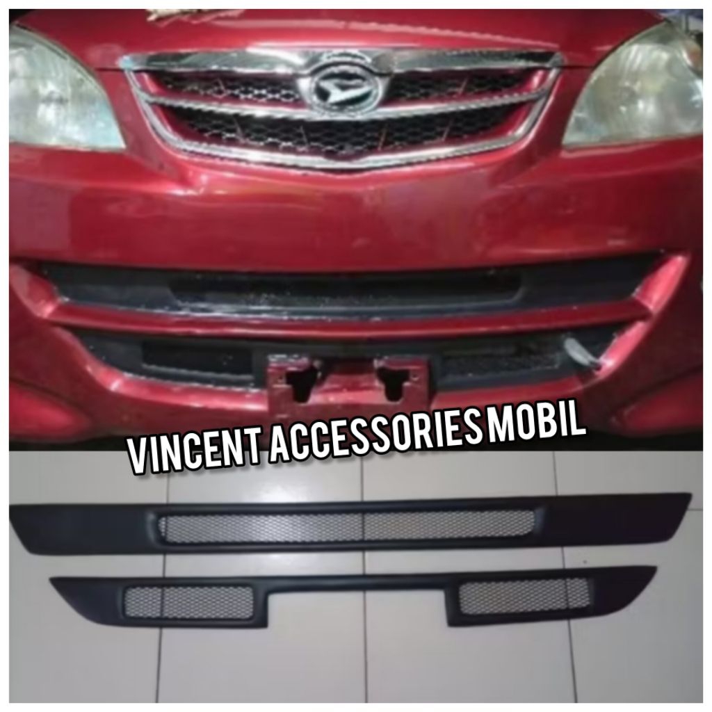 grill pengaman radiator bumper bemper avanza xenia tipe S 2006 2007 2008 2009 2010 2011 vvti