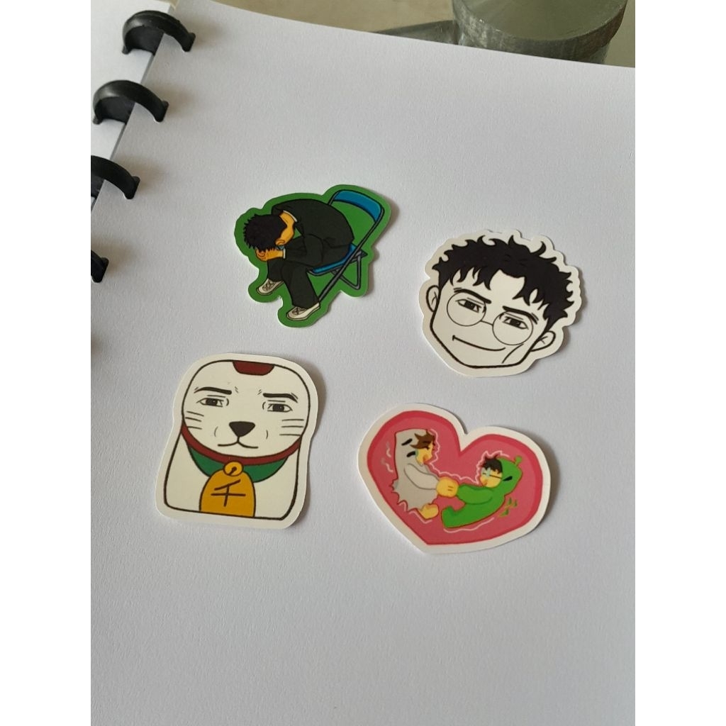 

Dandadan Die-Cut Stickers