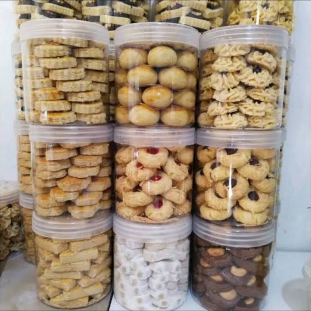 

KUE KERING (HARGA UNTUK 1PCS KEMASAN TABUNG JAR 600ML) NASTAR/PUTRI SALJU DLL/VARIANT BY REQUEST