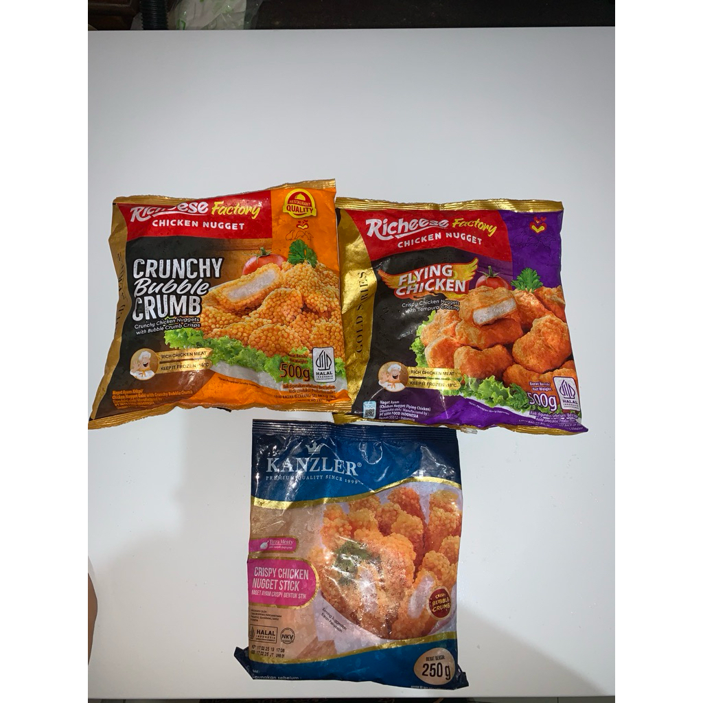 

Richeese 500gr dapet 2 free Kanzler 250 gr exp 2026