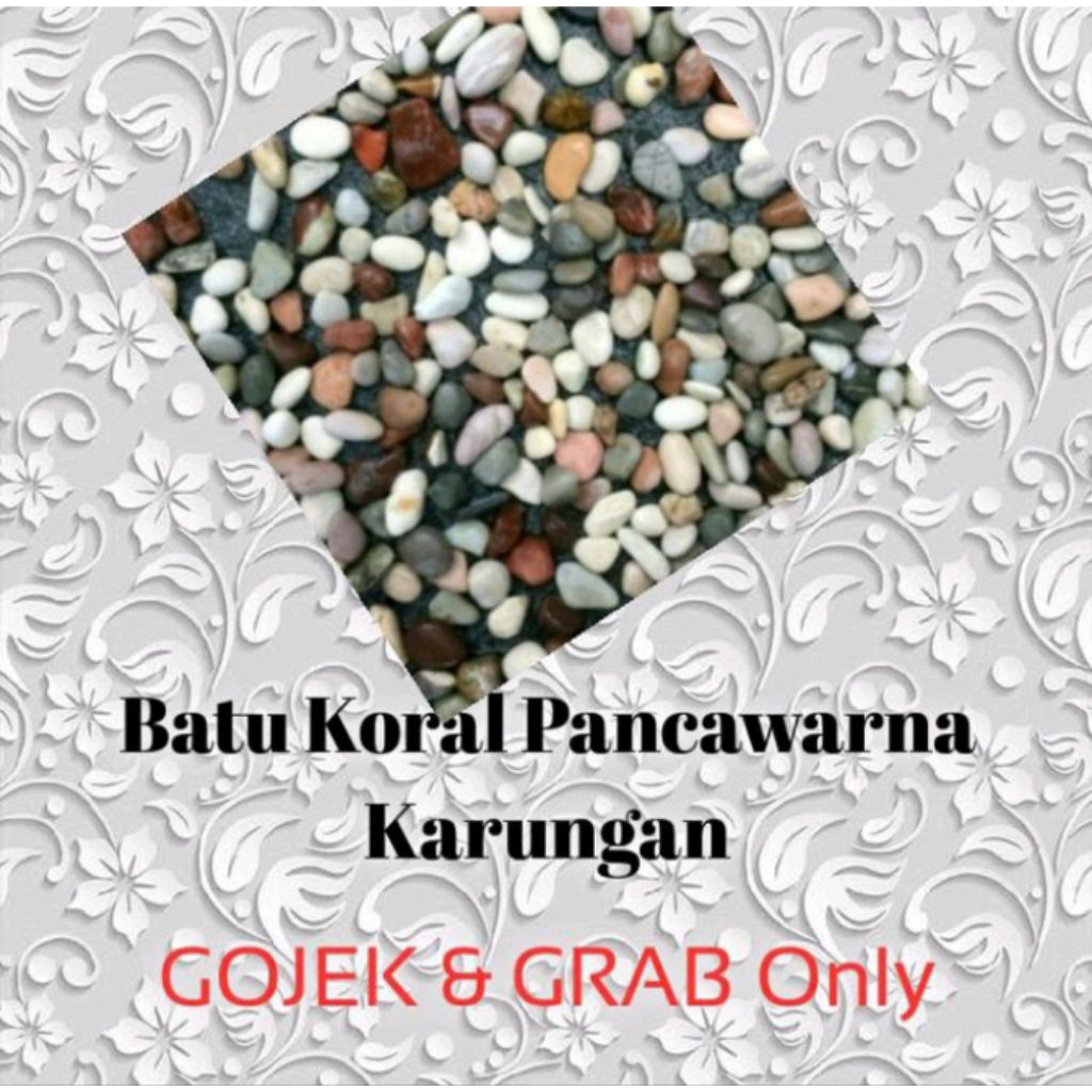 Batu Hias Pancawarna - Batu Hiasan Tanaman Pancawarna - Batu Warna Warni Pancawarna Untuk Tanaman Da