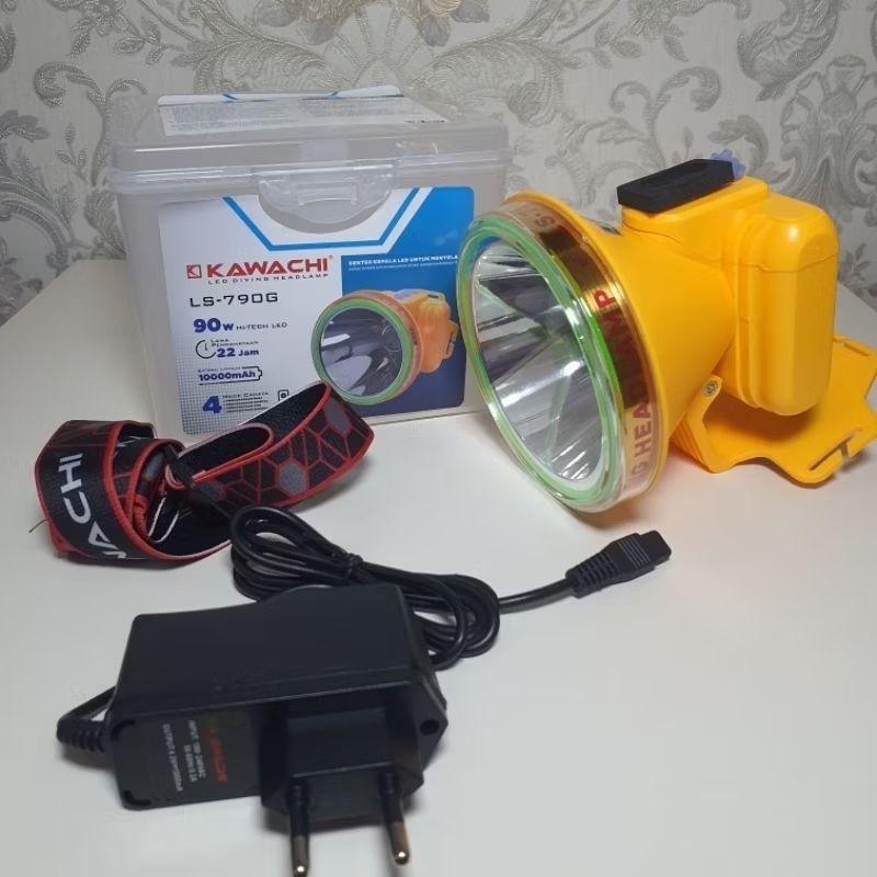 Gameboiishop - Kawachi Senter Kepala Menyelam Best Seller 50M / LS-790G 90WATT (HI TECH LED