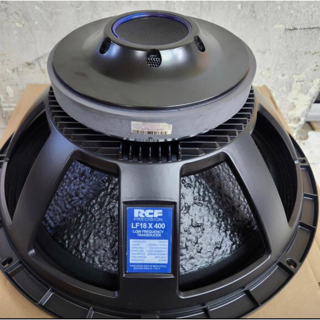 Speaker RCF LF18 X400 / LF 18X400 18 inch Speaker komponen Grade ASpeaker RCF LF18 X400 / LF 18X400 