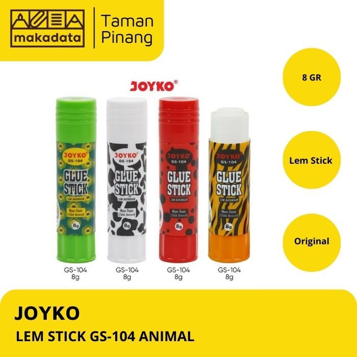 

JOYKO LEM STICK GS-104 ANIMAL / GLUE STICK / LEM KERTAS BATANG (1 PCS)