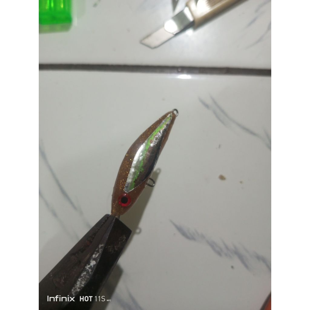 swimbait umpan casting ikan hampala gabus