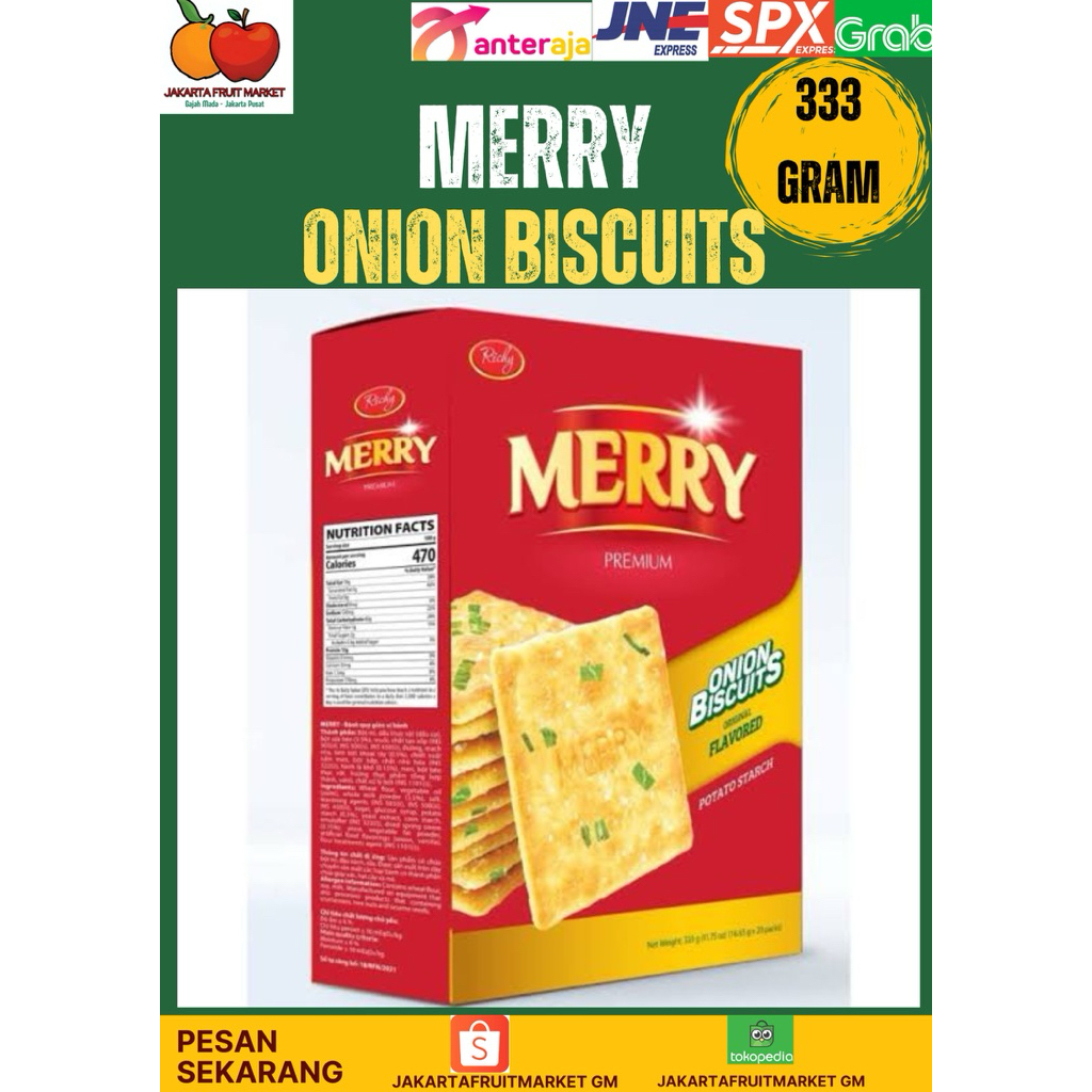 

Richy Merry Onion Biscuits original