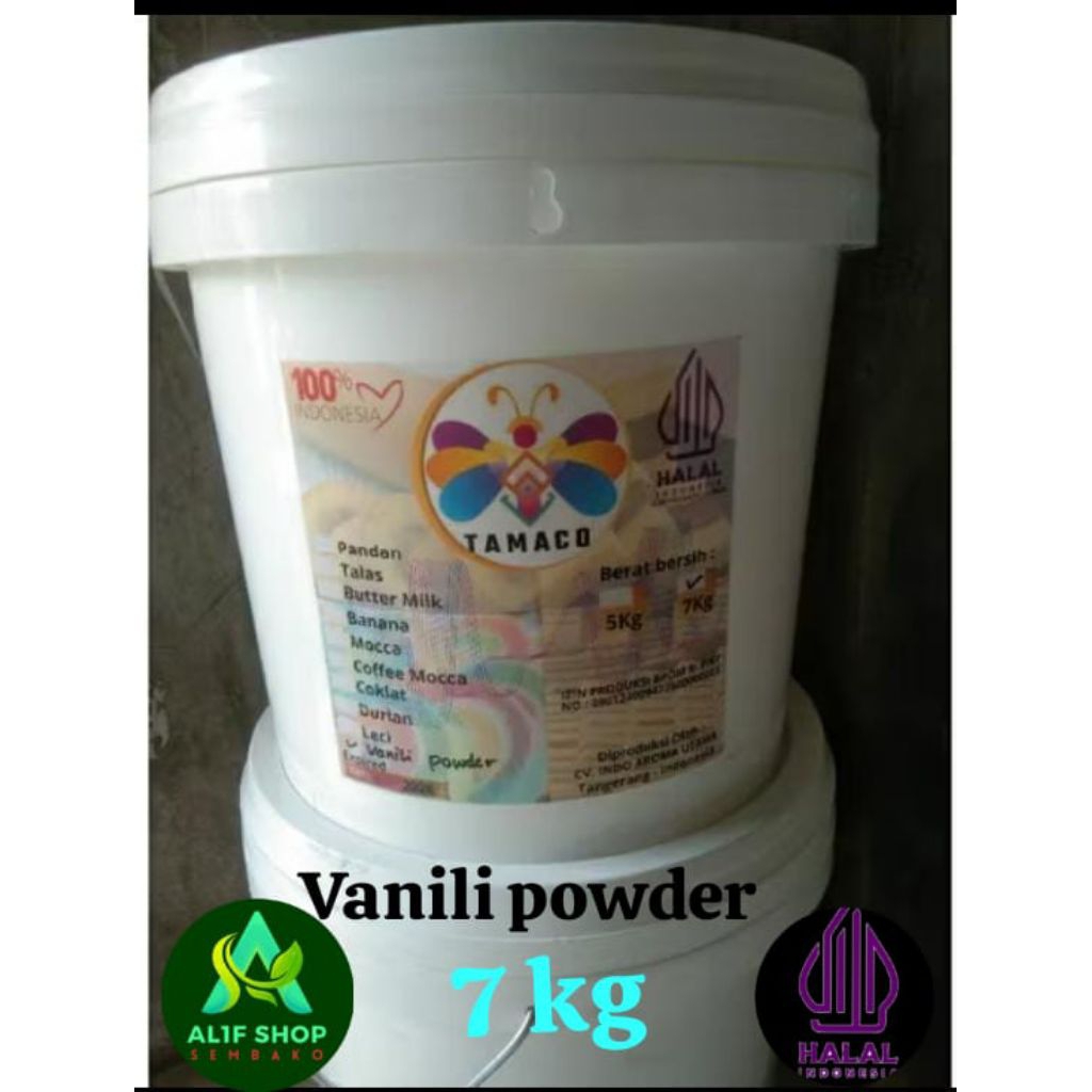 

vanili powder 7 kg