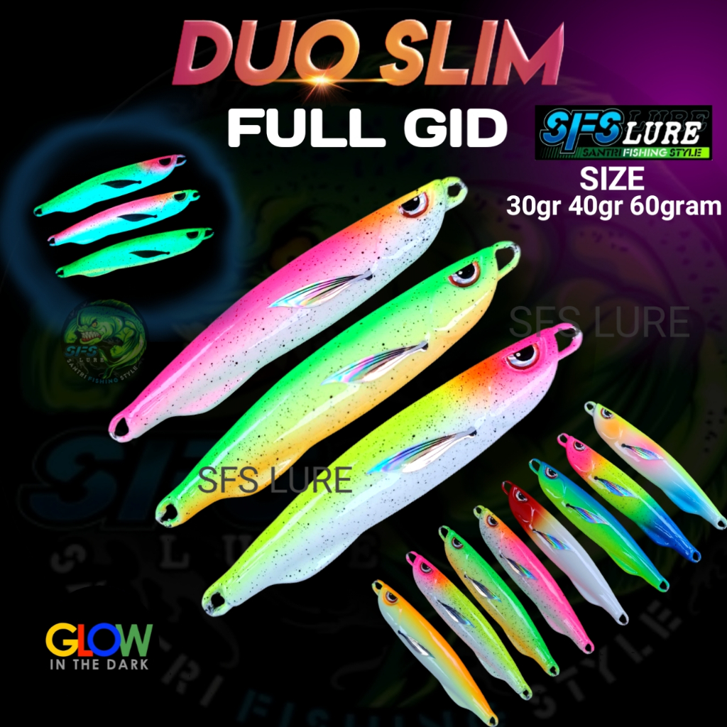 Metal jig 60gram metal jig 40gram metal jig 30gram metal jig ful gid micro jig drag slim 40gram lure
