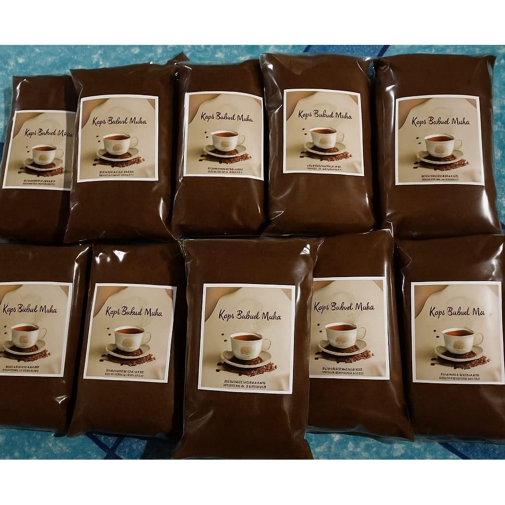

KOPI BUBUK MUHA 100% KOPI ASLI PILIHAN
