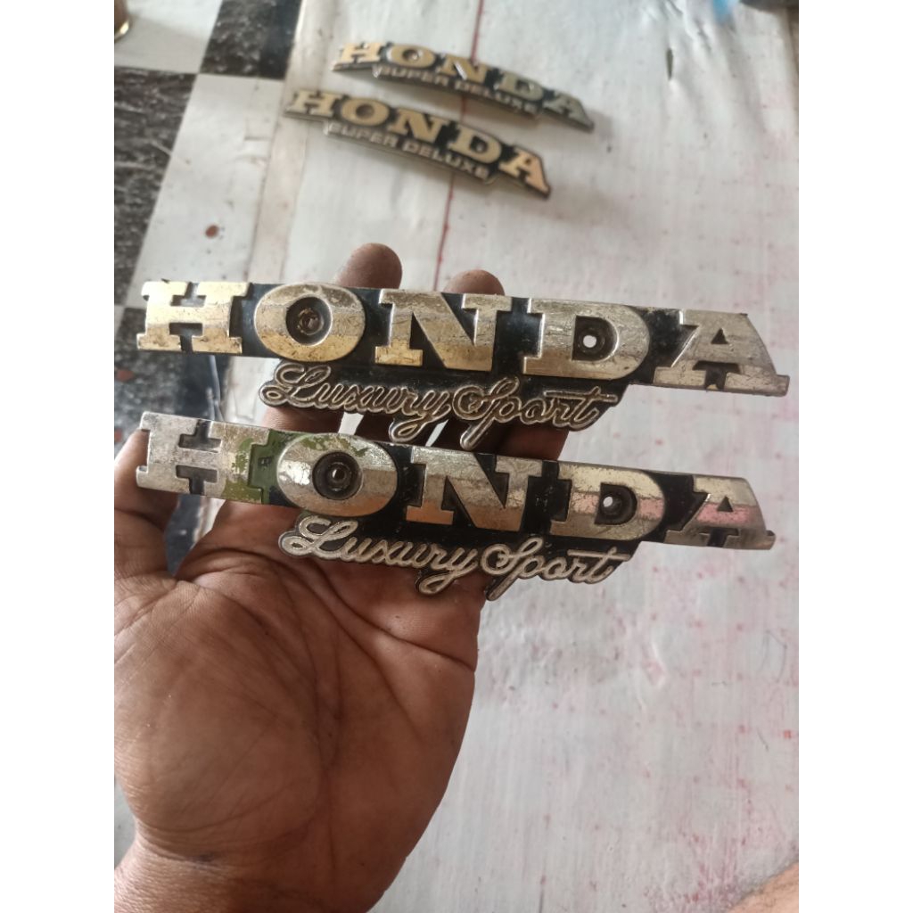 emblem tengki gl pro original lepasan