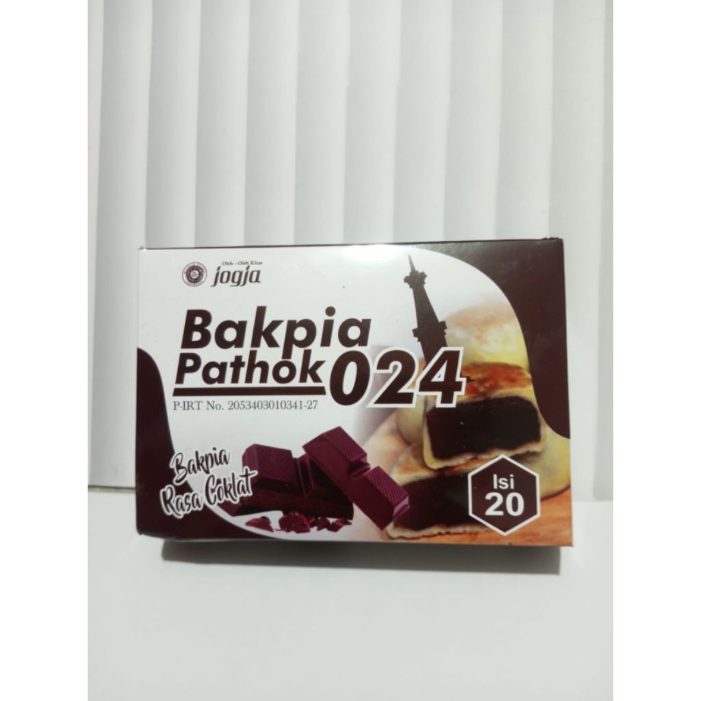 

RB Bakpia pathok kering coklat/ubi 24 khas Jogja