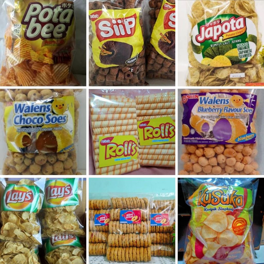 

SNACK KILOAN BRAND ORIGINAL 200 GRAM / CEMILAN MURAH / CEMILAN GURIH MANIS ASIN
