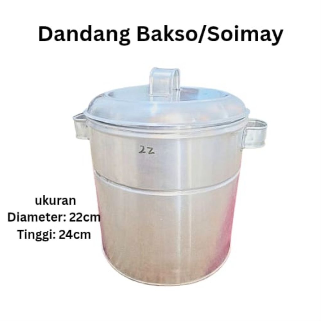 Dandang Bakso/Dandang siomay/Dandang Pentol/Panci Bakso/Panci siomay