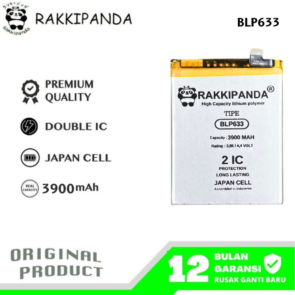 RakkiPanda - BLP633 OnePlus 3T Batre Batrai Baterai