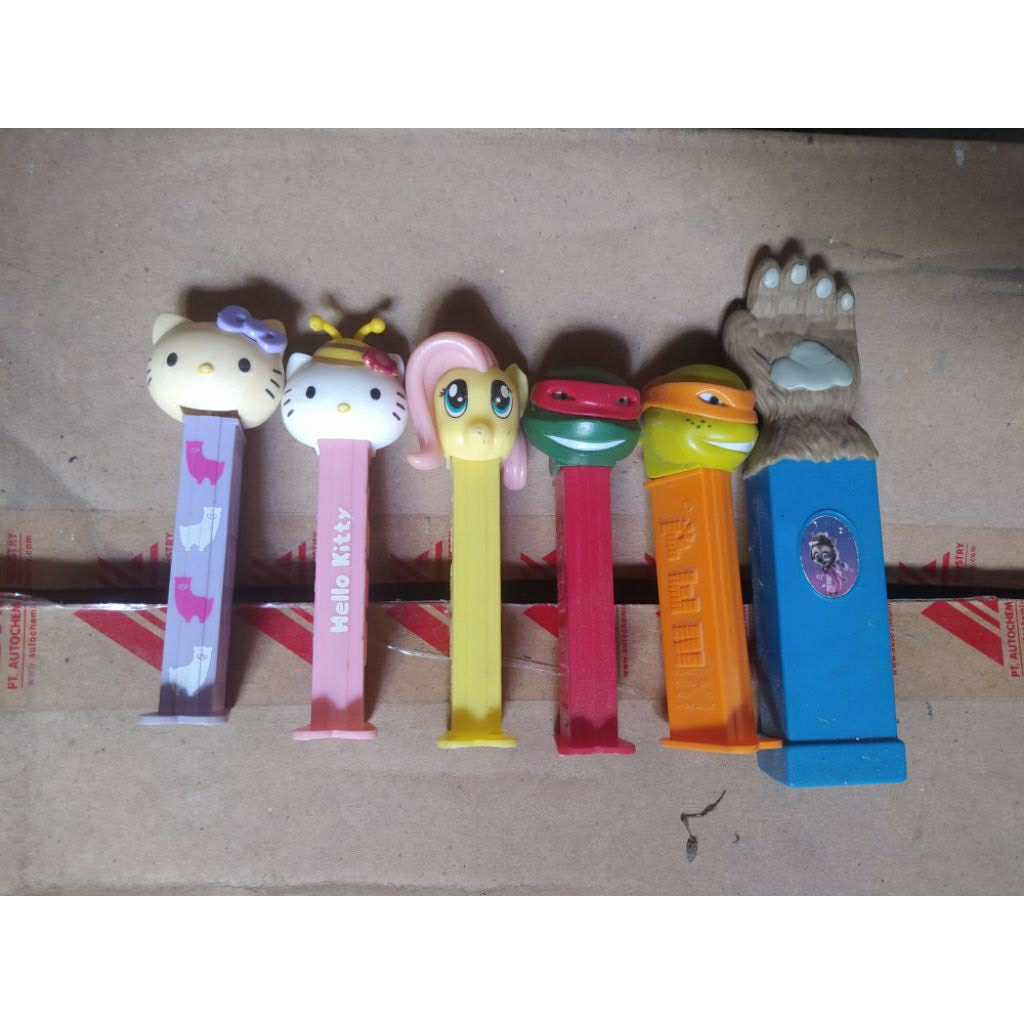 PEZ Karakter no candy Mainan anak