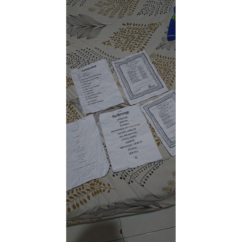 setlist konser perunggu, fstvlst, rumah sakit, for revenge, the jeblogs, pwg