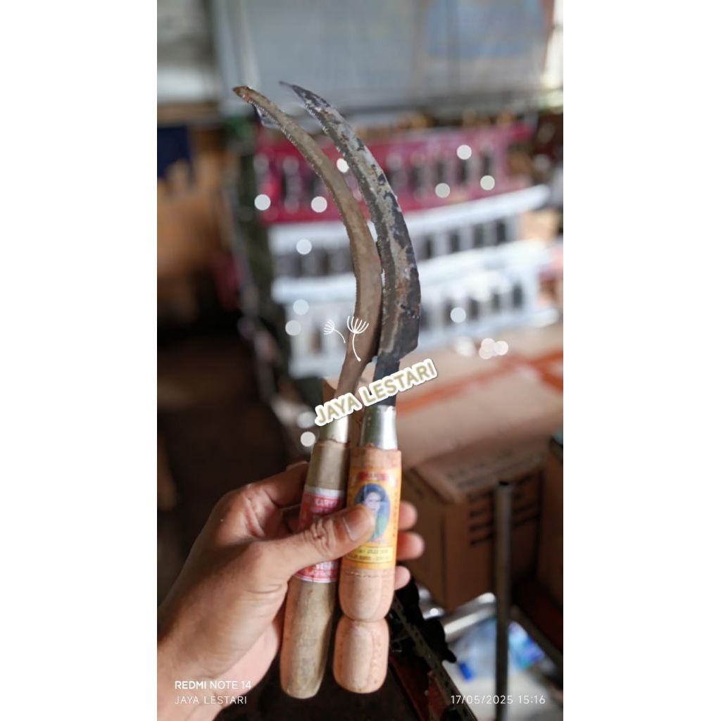 Promo 2 Pcs Arit Padi Gergaji Baja Sedang Kecil Berkualitas Tinggi Dengan Mata Pisau Bergerigi Kuali